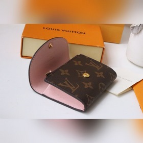 LV Кошелек для мелочи Модель M62361 Золотая застежка Компактный, 