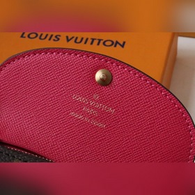 LV Кошелек для мелочи Модель M62361 Золотая застежка Компактный, 