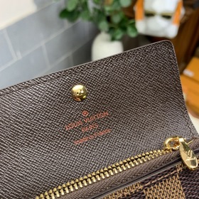 LV Модель M60729 Кошелек Monogram Caffe Элегантный и практичный к