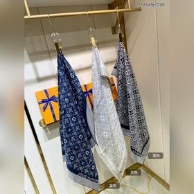 Шарф LV из 100% шелка высшего качества с диагональным переплетени