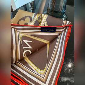 LV ограниченная серия шелковых платков, высококачественные шелков