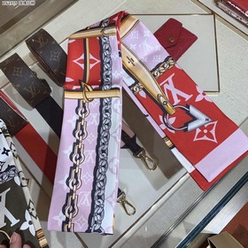 LV Confidential Monogram Giant Шарф-повязка на голову из 100% шел