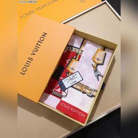 LV Confidential Monogram Giant Шарф-повязка на голову из 100% шел