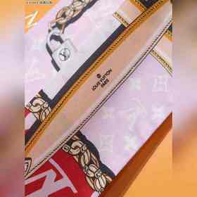 LV Confidential Monogram Giant Шарф-повязка на голову из 100% шел