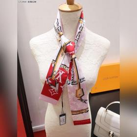LV Confidential Monogram Giant Шарф-повязка на голову из 100% шел
