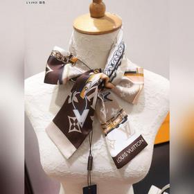 LV Confidential Monogram Giant Шарф-повязка на голову, 100% шелк