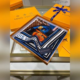 LV Skyline Квадратный платок City Edition 90% шелк, 100% шелк выс