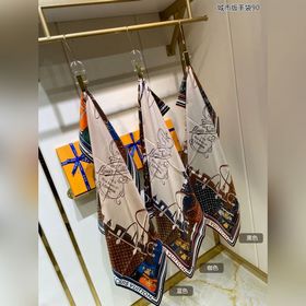 LV Skyline Квадратный платок City Edition 90% шелк, 100% шелк выс