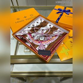 LV L-образный узел 90, шелковый платок 100% шелк высшего качеств