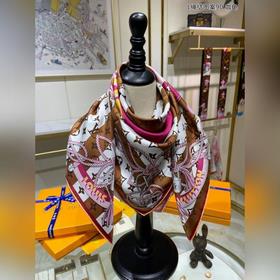 LV L-образный узел 90, шелковый платок 100% шелк высшего качеств