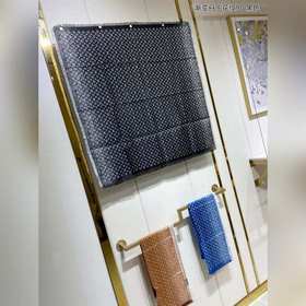 LV L Градиентный деним с цветочным узором 90 Шелковый платок 100