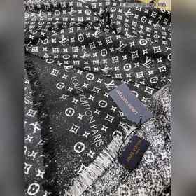 LV L Градиентный деним с цветочным узором 90 Шелковый платок 100