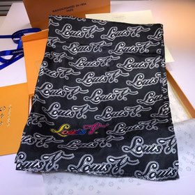 Шелковый узор LV monogram, 100% шелк высшего качества. Шелковый у