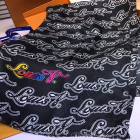 Шелковый узор LV monogram, 100% шелк высшего качества. Шелковый у