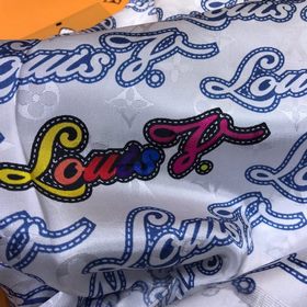 Шелковый узор LV monogram, 100% шелк высшего качества. Шелковый у