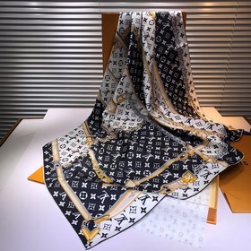 Louis Vuitton (Луи Виттен) – высококачественный шелковый платок с