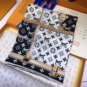 Louis Vuitton (Луи Виттен) – высококачественный шелковый платок с