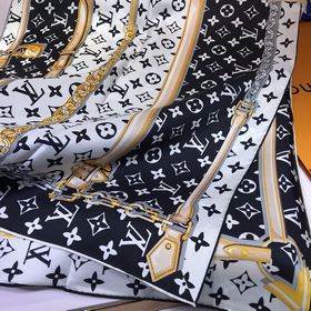 Louis Vuitton (Луи Виттен) – высококачественный шелковый платок с