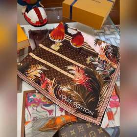 LV Тигр года ограниченная серия шарфов из шелка высшего качества 