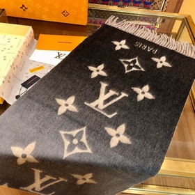 LV REYKJAVIK GRADIENT Шарф из кашемира Этот цвет действительно оч