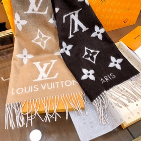 LV REYKJAVIK GRADIENT Шарф из кашемира Этот цвет действительно оч