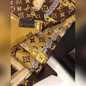 LV Двухслойный шарф с монограммой  100% высококачественный шелк