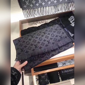 LV Louis Vuitton Классический шарф, 100% шерсть Элегантный шарф и