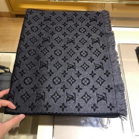 LV Louis Vuitton Классический шарф, 100% шерсть Элегантный шарф и