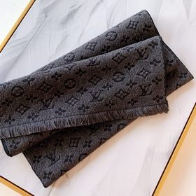 LV Louis Vuitton Классический шарф, 100% шерсть Элегантный шарф и
