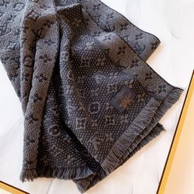 LV Louis Vuitton Классический шарф, 100% шерсть Элегантный шарф и