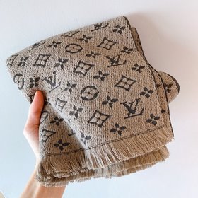 LV Louis Vuitton Классический шарф, 100% шерсть Элегантный шарф и