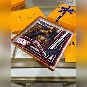 LV Skyline Квадратный платок City Edition 90% шелк, 100% шелк выс