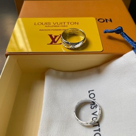 Кольцо LV 925 серебро