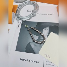 Браслет LV с бусинами