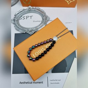 Браслет с бусинами Lv