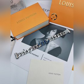 Браслет LV Chain Links Patches Сочетание кристаллов Swarovski и э