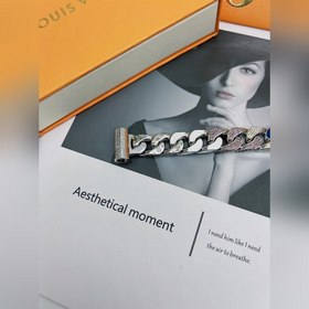 Браслет LV Chain Links Patches Сочетание кристаллов Swarovski и э