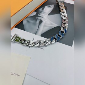 Браслет LV Chain Links Patches Сочетание кристаллов Swarovski и э