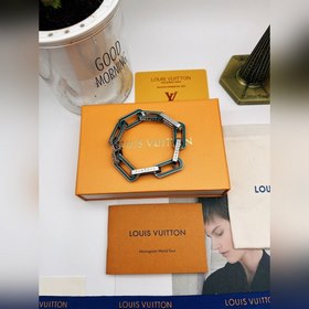 LV Браслет с каплямиз бамбука, синий, мужской Браслет из нержавею