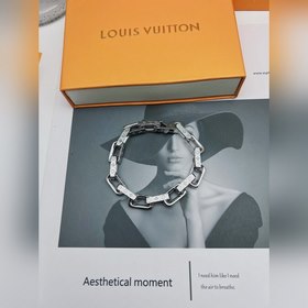 LV 316 Браслет из закаленной стали с бамбуковым узором. Яркий бр