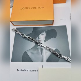 LV 316 Браслет из закаленной стали с бамбуковым узором. Яркий бр