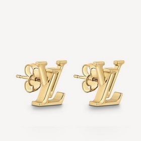 Серьги LV Iconic Классический шарм, воплощающий буквы бренда, дел