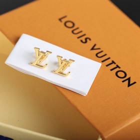 Серьги LV Iconic Классический шарм, воплощающий буквы бренда, дел