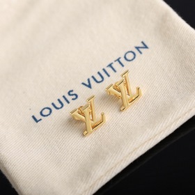 Серьги LV Iconic Классический шарм, воплощающий буквы бренда, дел