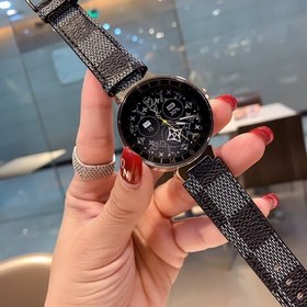 LV Louis Pattern Элегантные женские часы Корпус из нержавеющей с