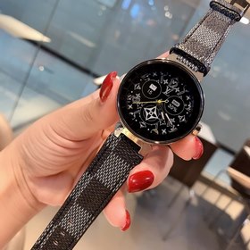 LV Louis Pattern Элегантные женские часы Корпус из нержавеющей с