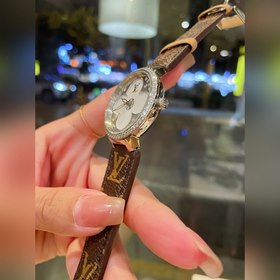 LV Tambour slim monogran, ограниченная серия женских часов Элеган
