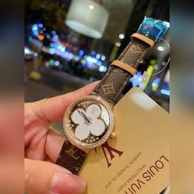 LV Tambour slim monogran, ограниченная серия женских часов Элеган