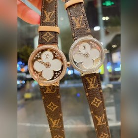 LV Tambour slim monogran, ограниченная серия женских часов Элеган