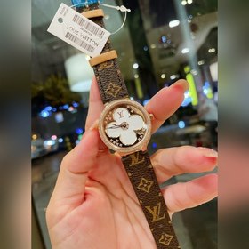 LV Tambour slim monogran, ограниченная серия женских часов Элеган